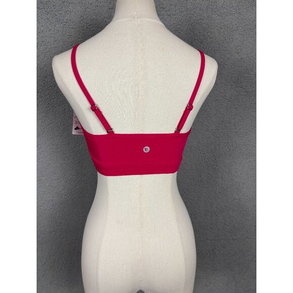 Baleaf Womens Hot Pink Sports Bra With Adjustable Straps  Small New With Tag's. - Picture 4 of 6